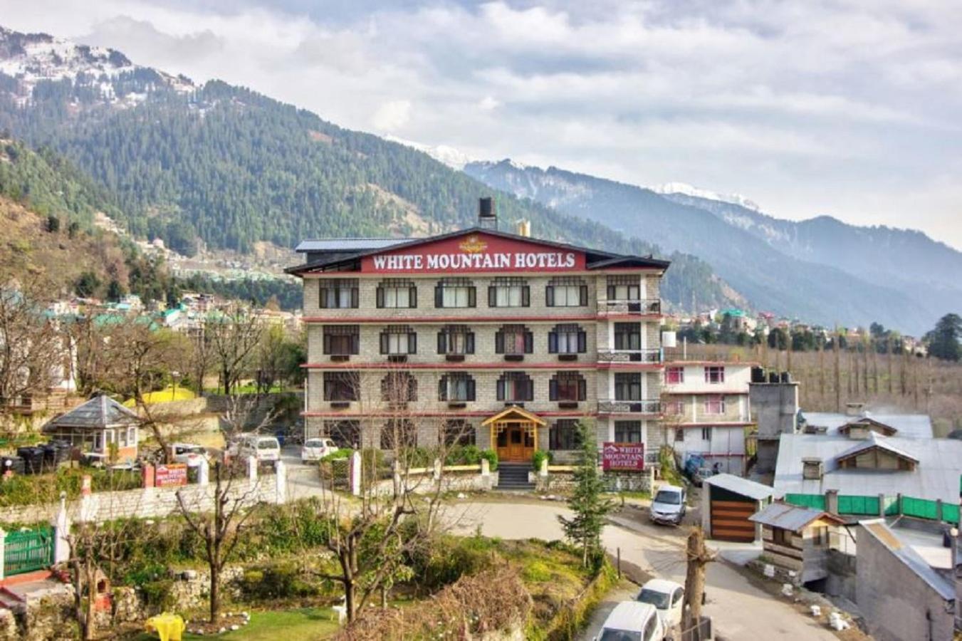 Hotel White Mountain Manāli Exterior foto