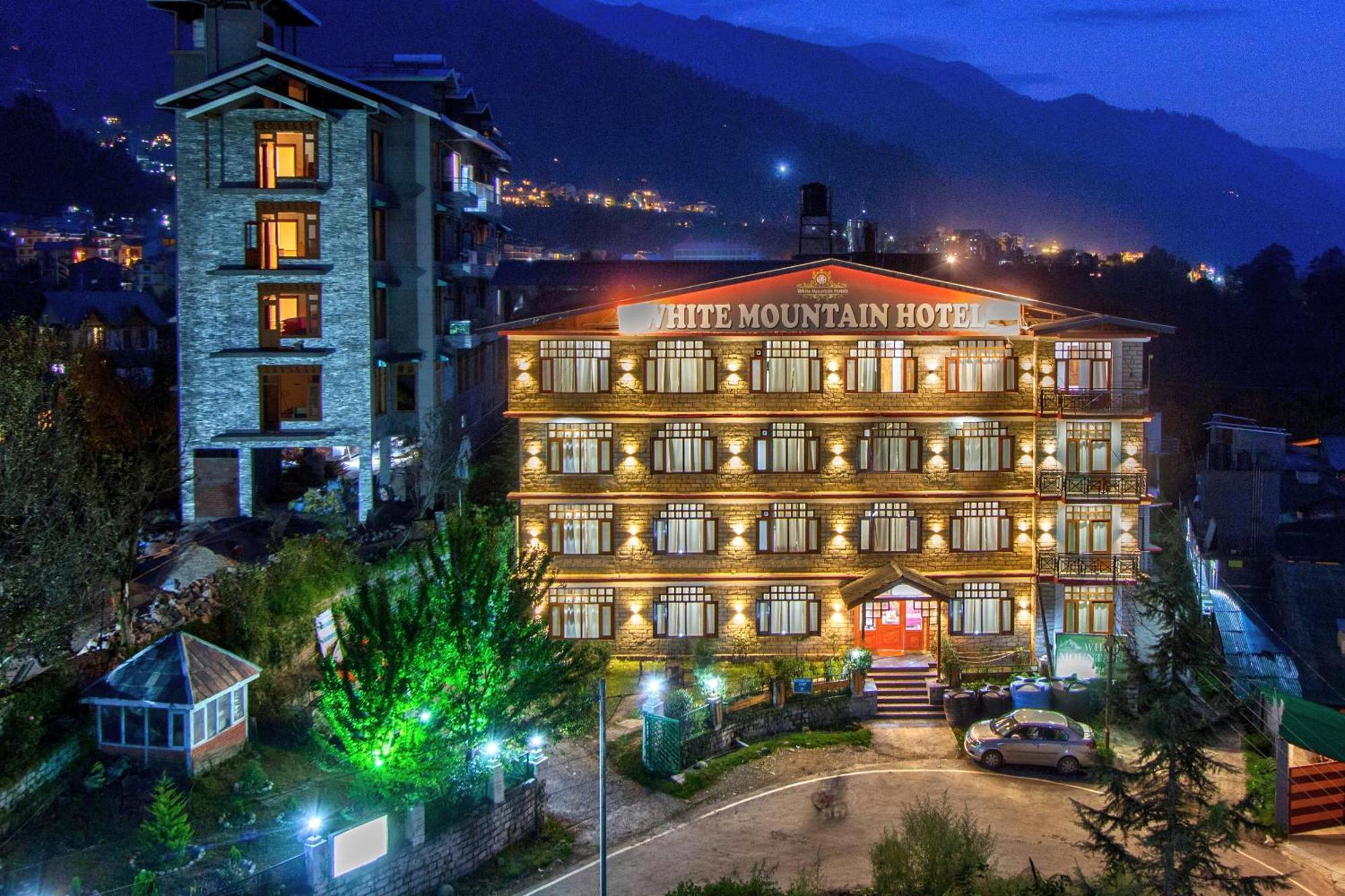 Hotel White Mountain Manāli Exterior foto
