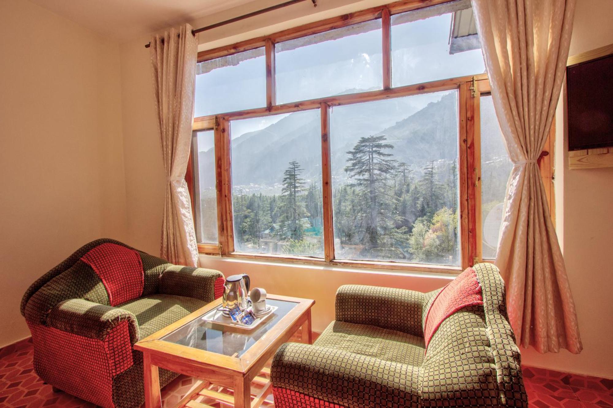 Hotel White Mountain Manāli Exterior foto