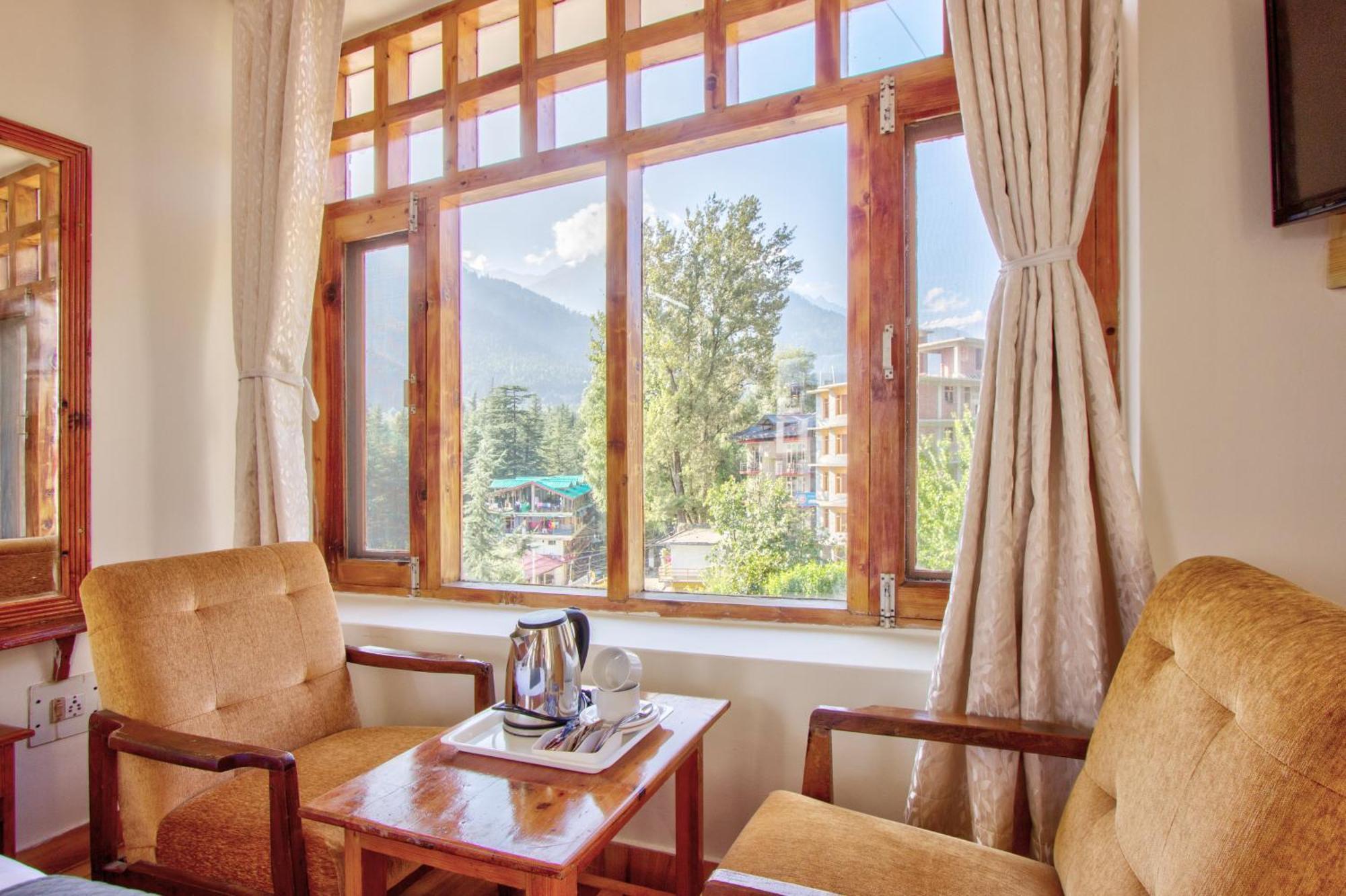 Hotel White Mountain Manāli Exterior foto
